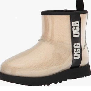 UGG Women's Classic Clear Mini Ankle Boot Size 7